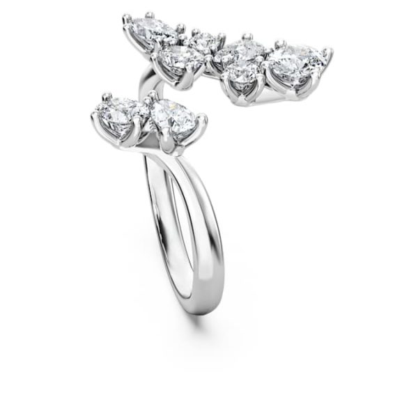 Galaxy bypass ring Lab-grown diamonds 1.25 ct tw, Mixed shapes, 14K white gold - Image 5