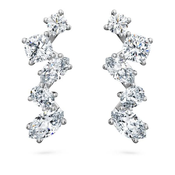Galaxy ear cuffs Lab-grown diamonds 1.25 ct tw, Mixed shapes, 14K white gold - Image 2