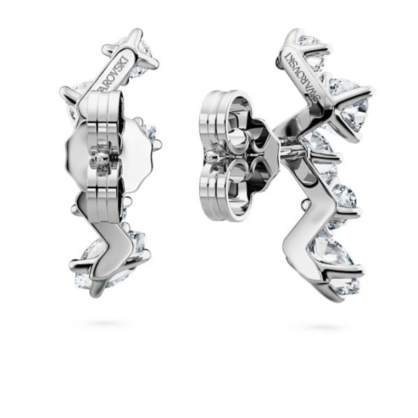 Galaxy ear cuffs Lab-grown diamonds 1.25 ct tw, Mixed shapes, 14K white gold - Image 5