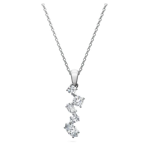 Galaxy pendant Lab-grown diamonds 0.9 ct tw, Mixed shapes, 14K white gold - Image 2