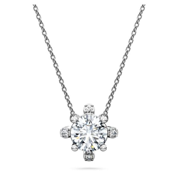 Galaxy pendant Lab-grown diamonds 1.05 ct tw, Round shape, 14K white gold - Image 2