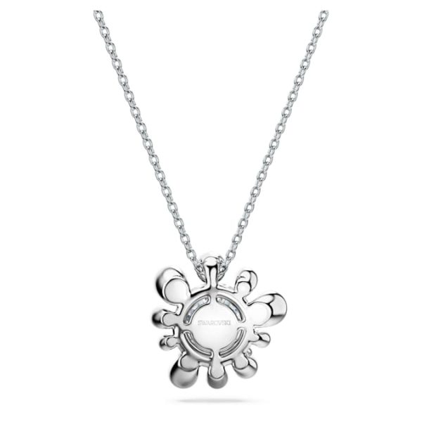 Galaxy pendant Lab-grown diamonds 2 ct tw, Round shape, 14K white gold - Image 5