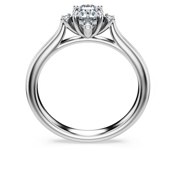 Galaxy ring Lab-grown diamonds 0.5 ct tw, Round shape, 14K white gold - Image 5