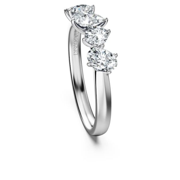Galaxy ring Lab-grown diamonds 1 ct tw, Mixed shapes, 14K white gold - Image 5