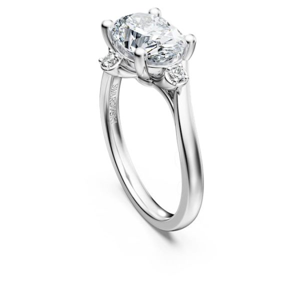Galaxy ring Lab-grown diamonds 2.1 ct tw, Mixed shapes, 14K white gold - Image 4