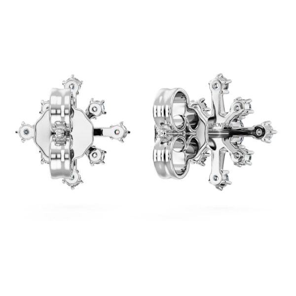 Galaxy stud earrings Lab-grown diamonds 0.5 ct tw, Round shape, 14K white gold - Image 5