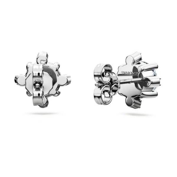 Galaxy stud earrings Lab-grown diamonds 2.1 ct tw, Round shape, 14K white gold - Image 5