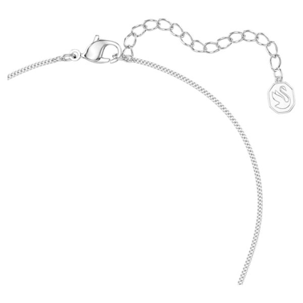 Galet pendant Blue, Rhodium plated - Image 4