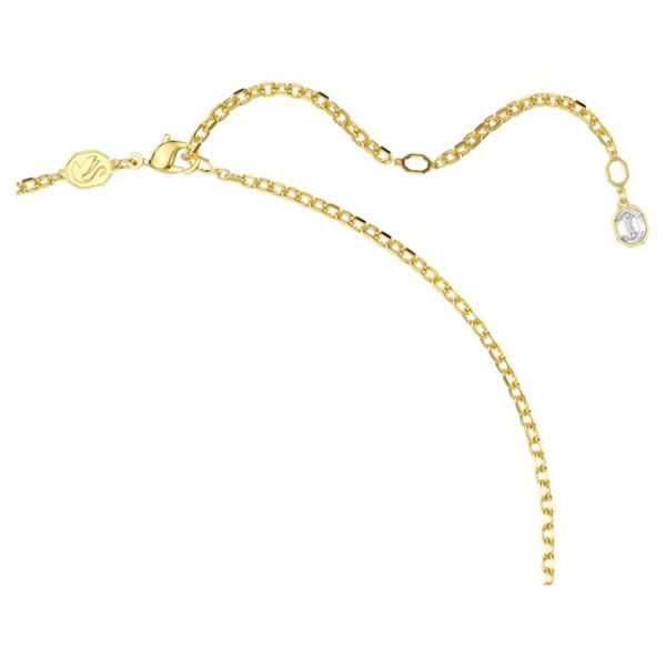 Gema pendant and brooch Yellow, Gold-tone plated - Image 5