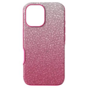 High smartphone case Color gradient, iPhone® 16, Pink