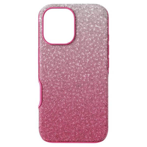 High smartphone case Color gradient, iPhone® 16, Pink