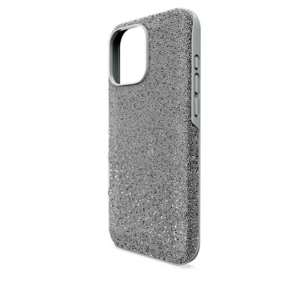 High smartphone case iPhone® 16 Pro Max, Silver tone - Image 4