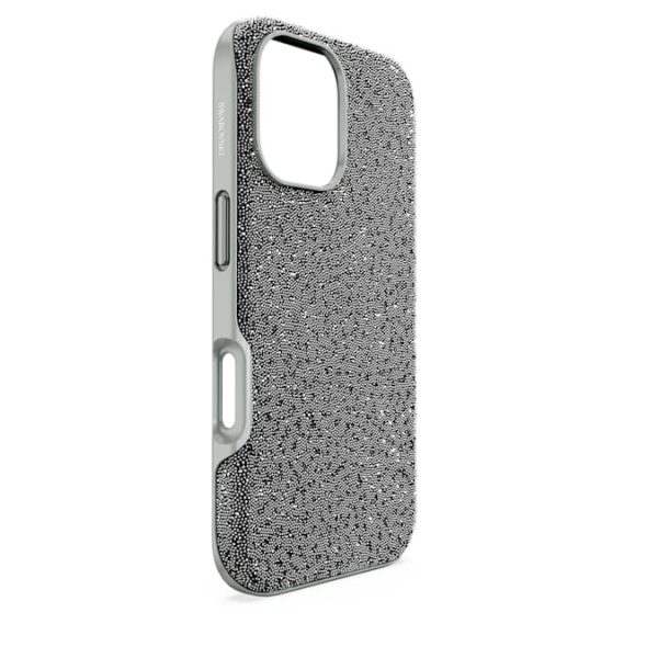 High smartphone case iPhone® 16, Silver tone - Image 3