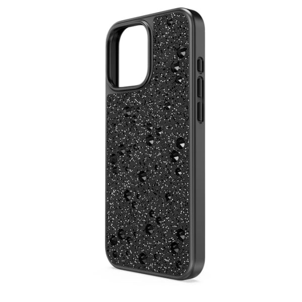 High smartphone case Scattered design, iPhone® 16 Pro Max, Black - Image 4