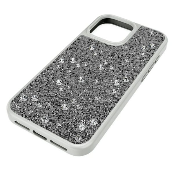 High smartphone case Scattered design, iPhone® 16 Pro Max, Silver tone - Image 2