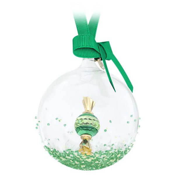 Holiday Cheers dulcis Ball Ornament Green - Image 4