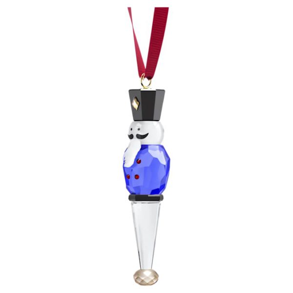 Holiday Cheers Nutcracker Ornament Blue - Image 2