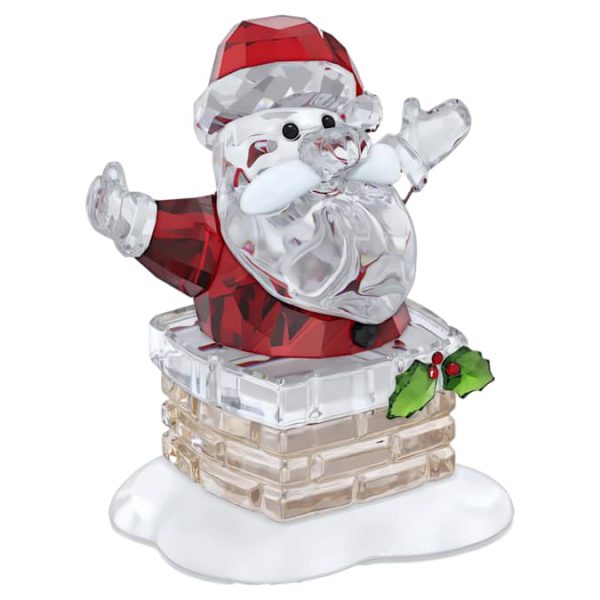 Holiday Cheers Santa Claus and Chimney - Image 3