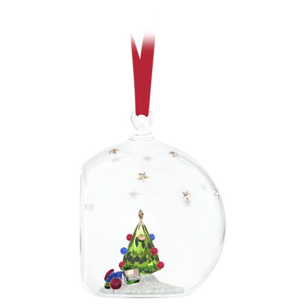 Holiday Cheers Tree and Gifts Ball Ornament - Image 2