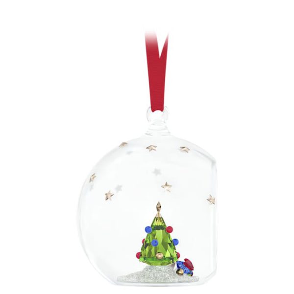Holiday Cheers Tree and Gifts Ball Ornament - Image 4
