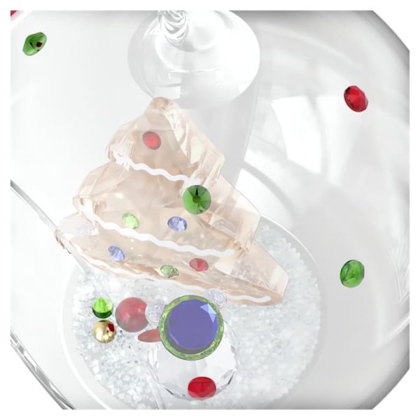 Holiday Cheers Tree and Snowman Ball Ornament - Image 3