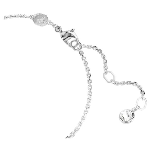 Hyperbola bracelet Infinity, White, Rhodium plated - Image 4