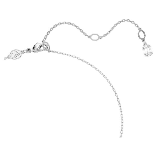 Hyperbola pendant Infinity, White, Rhodium plated - Image 4
