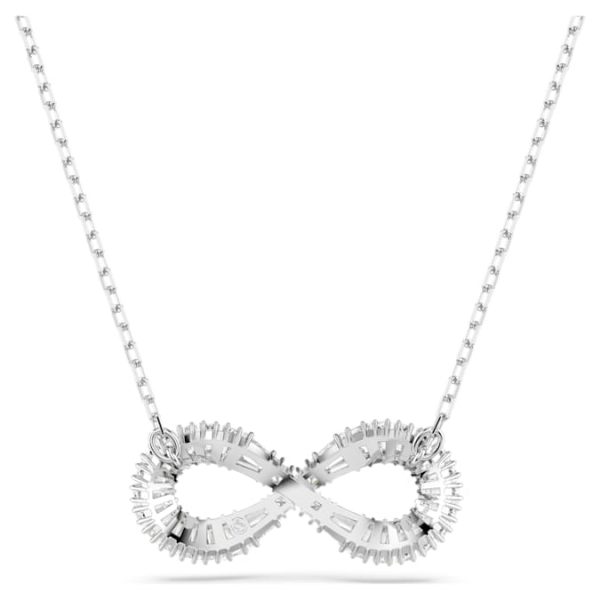 Hyperbola pendant Infinity, White, Rhodium plated - Image 5