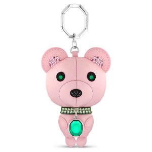 Icons key ring Bear, Multicolored, Stainless steel