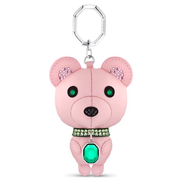 Icons key ring Bear, Multicolored, Stainless steel