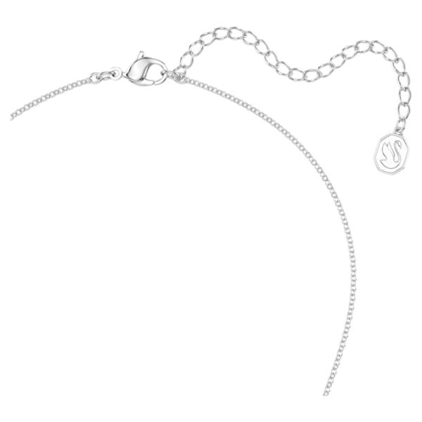 Idyllia Lilia necklace Butterfly, Blue, Rhodium plated - Image 4
