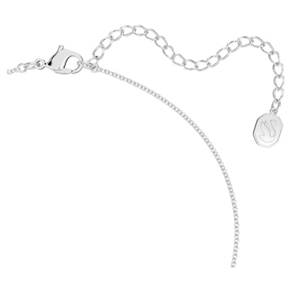 Idyllia Lilia Y necklace Butterfly, Blue, Rhodium plated - Image 4