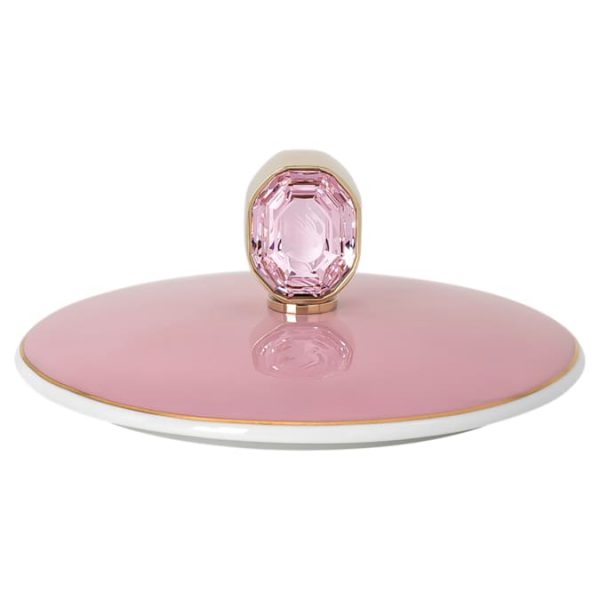 Idyllia mug Porcelain, Crystal print motif, Finch, Pink - Image 2