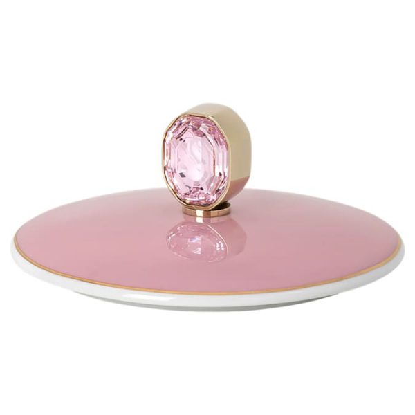 Idyllia mug Porcelain, Crystal print motif, Finch, Pink - Image 3