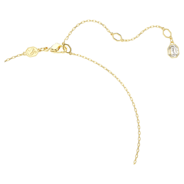 Idyllia pendant Mixed cuts, Pavé, Butterfly, Multicolored, Gold-tone plated - Image 4