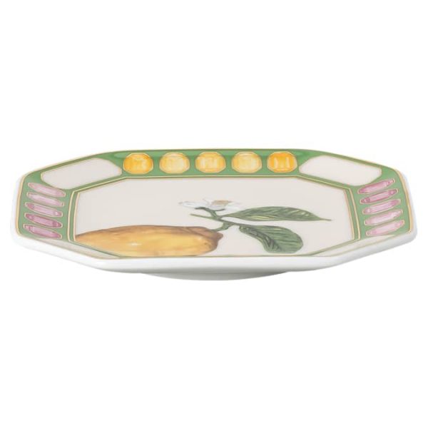 Idyllia vide poche Porcelain, Crystal print motif, Citron, Multicolored - Image 2
