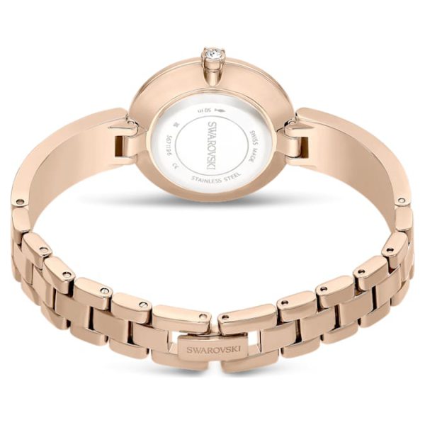 Illumina watch Swiss Made, Metal bracelet, Gold tone, Champagne gold-tone finish - Image 4