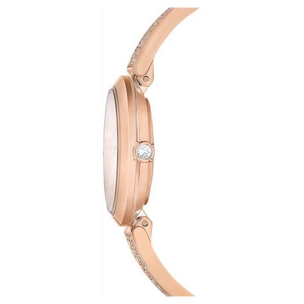 Illumina watch Swiss Made, Metal bracelet, Rose gold tone, Rose gold-tone finish - Image 7