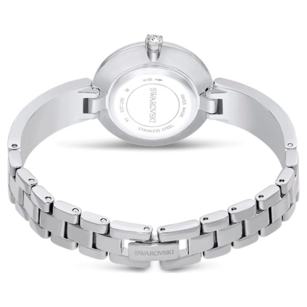 Illumina watch Swiss Made, Metal bracelet, Silver tone, Stainless steel - Image 4