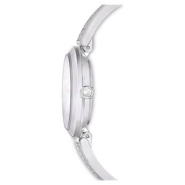 Illumina watch Swiss Made, Metal bracelet, Silver tone, Stainless steel - Image 7