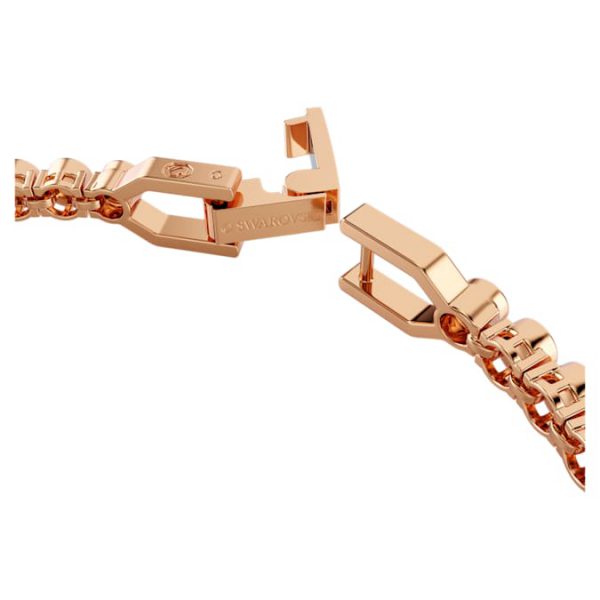 Imber Emily Tennis bracelet Round cut, Black, Rose gold-tone plated - Image 3