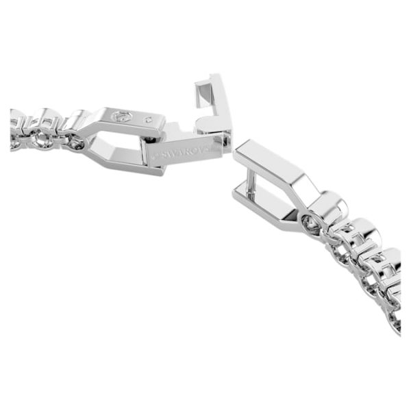 Imber Emily Tennis bracelet Round cut, Purple, Rhodium plated - Image 4