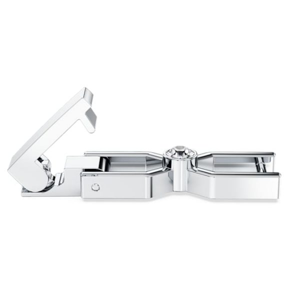 Imber Emily Tennis extender Round cut, White, Rhodium plated - Image 3
