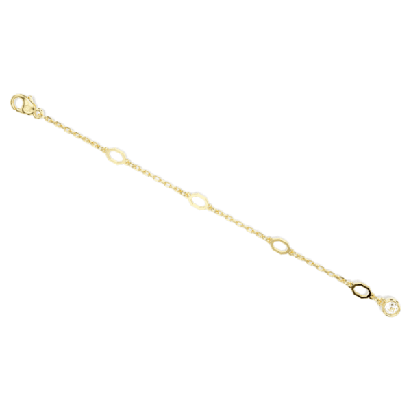 Imber extender White, Gold-tone plated - Image 2