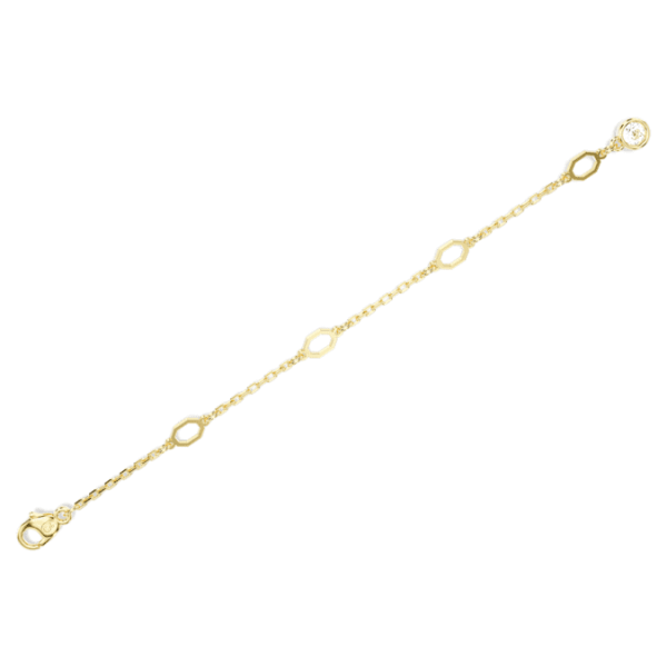 Imber extender White, Gold-tone plated - Image 3