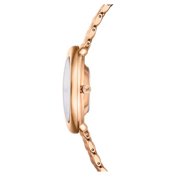 Imber oval watch Swiss Made, Metal bracelet, Gold tone, Rose gold-tone finish - Image 7