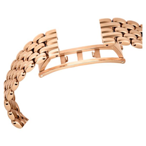 Imber oval watch Swiss Made, Metal bracelet, Gold tone, Rose gold-tone finish - Image 8