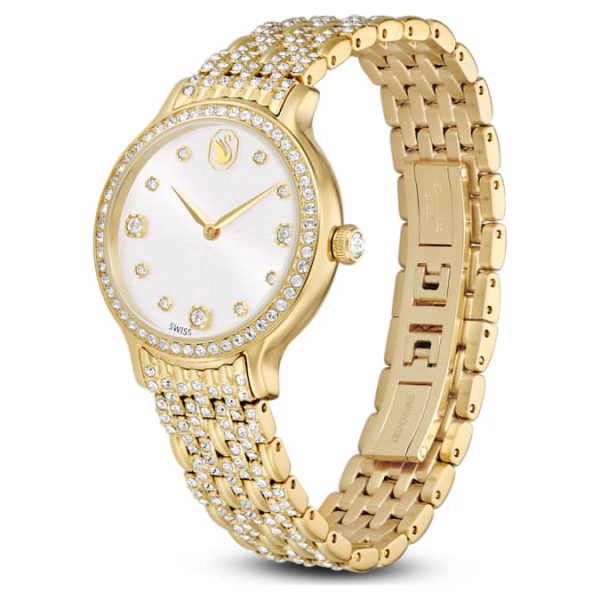 Imber watch Swiss Made, Metal bracelet, Gold tone, Gold-tone finish - Image 3