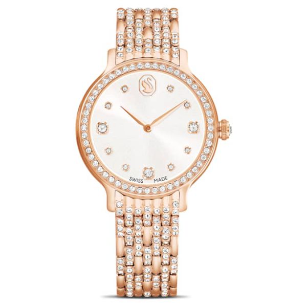 Imber watch Swiss Made, Metal bracelet, Rose gold tone, Rose gold-tone finish - Image 2