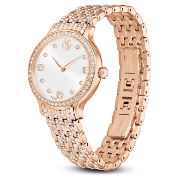Imber watch Swiss Made, Metal bracelet, Rose gold tone, Rose gold-tone finish - Image 3